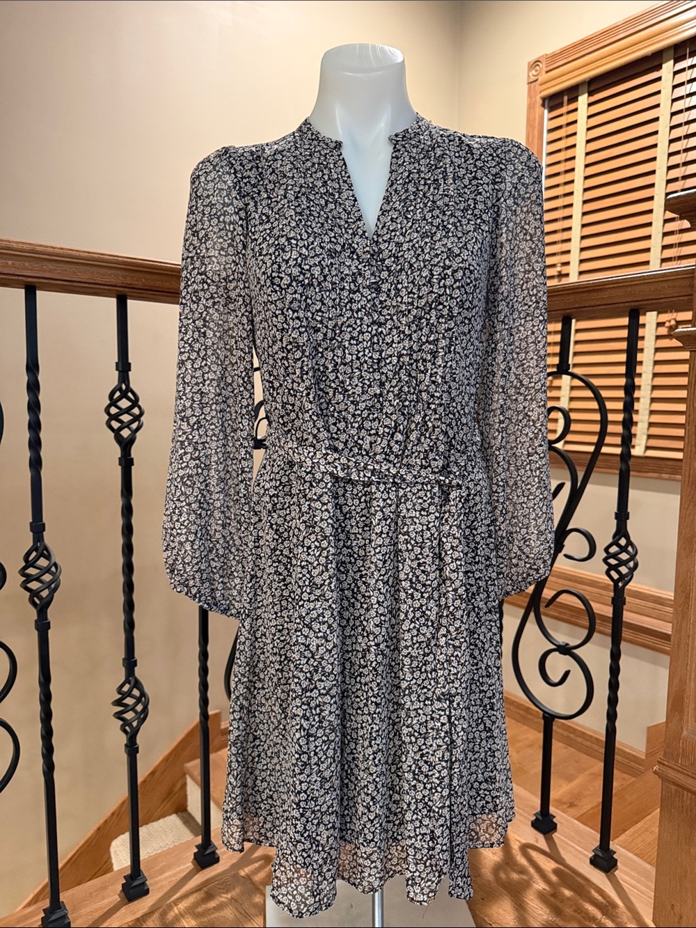 MSK Petite belted dress